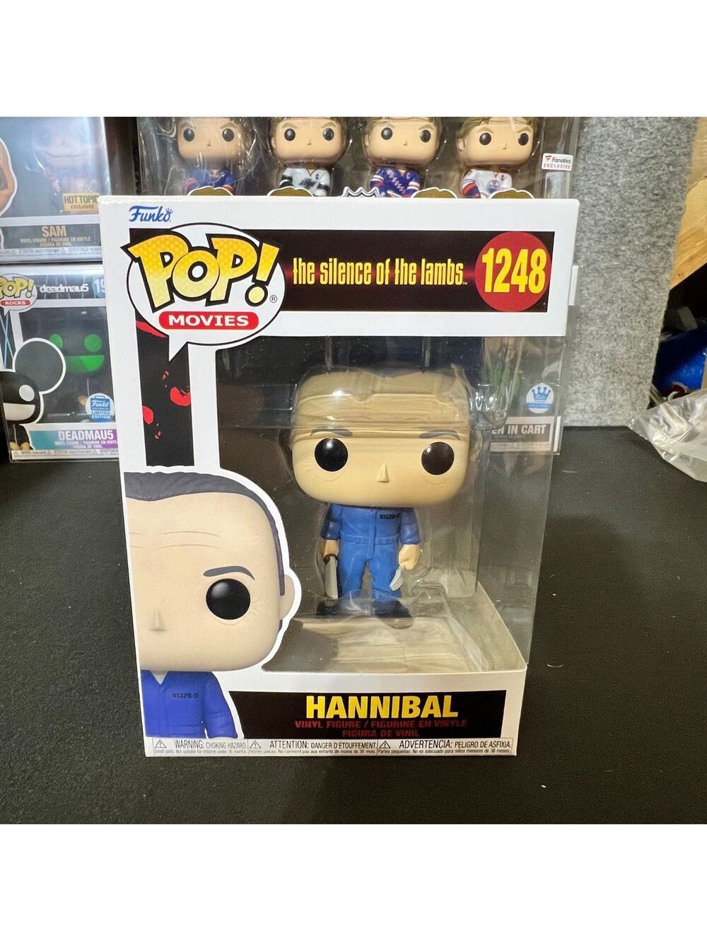 Funko Pop Movies Silence of the Lambs Hannibal Lecter 1248 Vinyl Figure